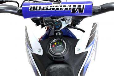 Kinder Mini Elektro Crossbike Gazelle 500 Watt verstärkte Gabel Blau - Elektro Auto Elektroauto Kinderauto